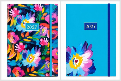 2027 diary size week - diary, a5