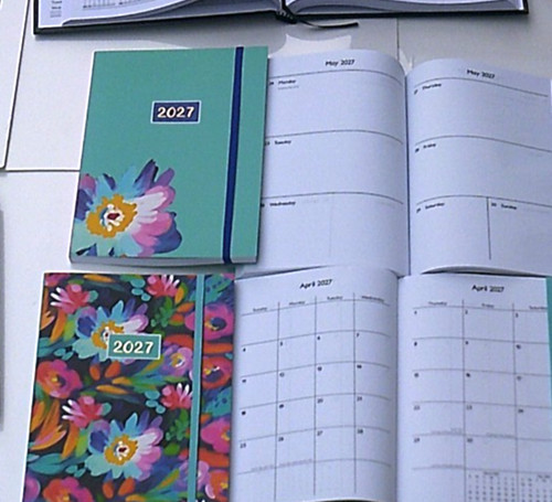 2027 diary week view - view,, with