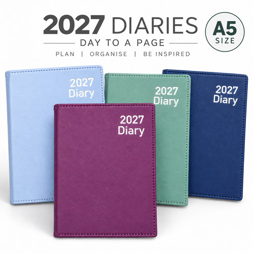 2027 diary day - diary, page
