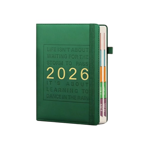 2026 diary day page - a5, week