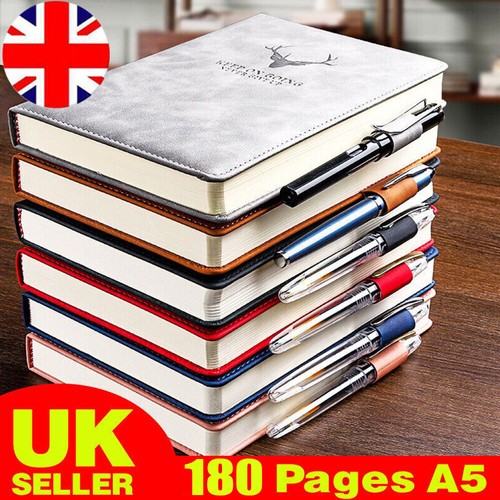 180 pages leather cover - pages,