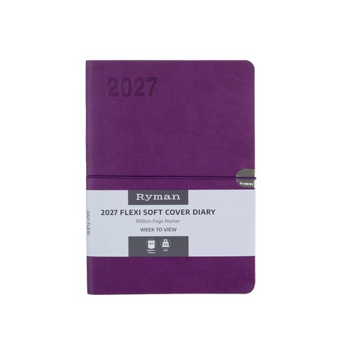 Ryman 2027 soft flexi cover - ryman, a5