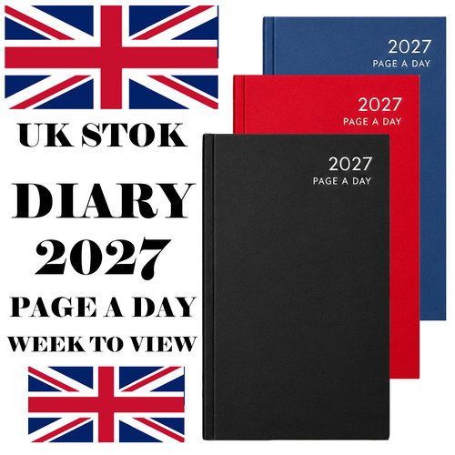 2027 diary page - 2027, a4/a5/a6