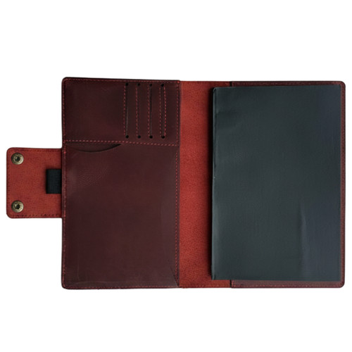 Handcrafted leather journal - handcrafted,