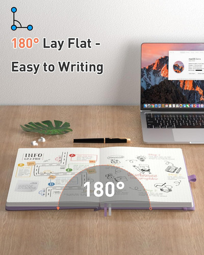 Bullet journal 320 pages - a5,