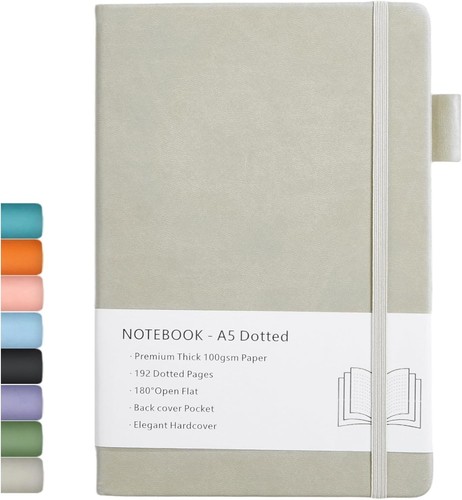 Dotted journal hard cover - a5,