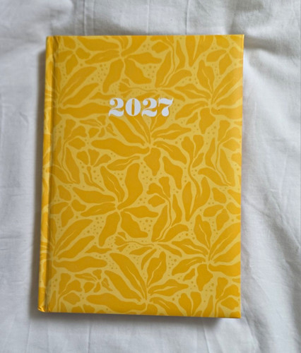 Crelando 2027 diary yellow - 2027, a5