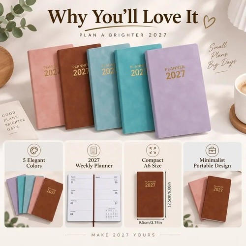 2027 diary page a - a4/a5/a6,