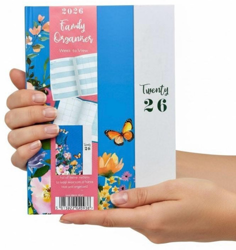 2026 diary family organiser - 2026, a5