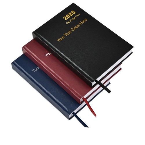Personalised 2026 diary - personalised, one
