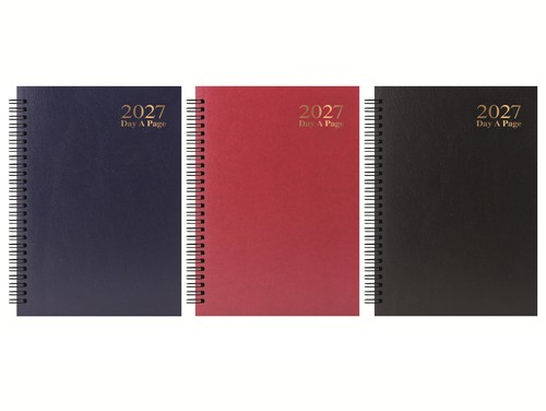 2027 diary day - 2027, a5