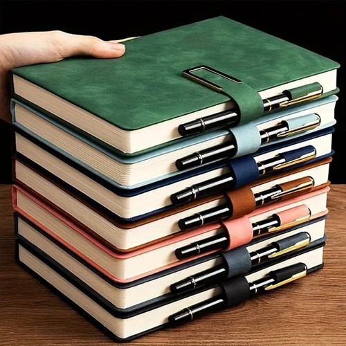 Vintage leather journal - a5,