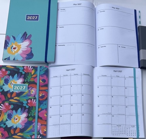 2027 diary size week to - 2027,