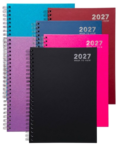 2027 week view - week, to